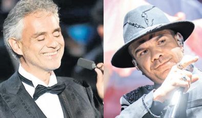 Bocelli ve Doğulu aynı sahnede!