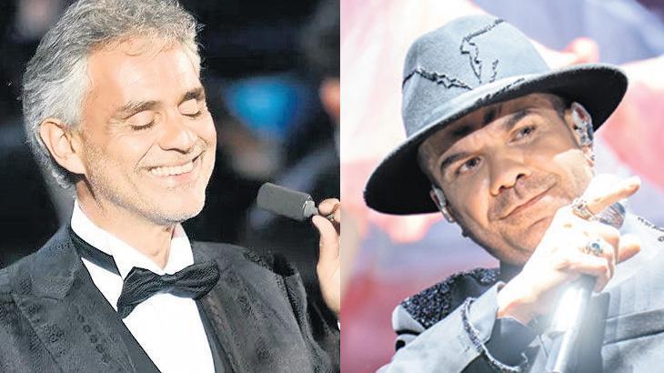 Bocelli ve Doğulu aynı sahnede!