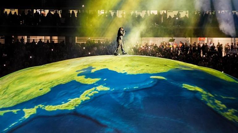 İstanbulda Kanye West rüzgarı Konserde rekor kırdı