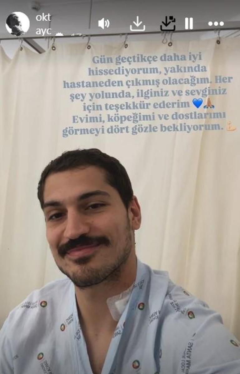 Kalbi aniden durmuştu: Ölümün kıyısından dönen Oktay Çubuk hastane odasından paylaştı