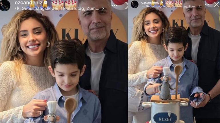 Kuzey 9 yaşında Özcan Denizden oğluna duygusal sözler: Gamzene kurban olurum