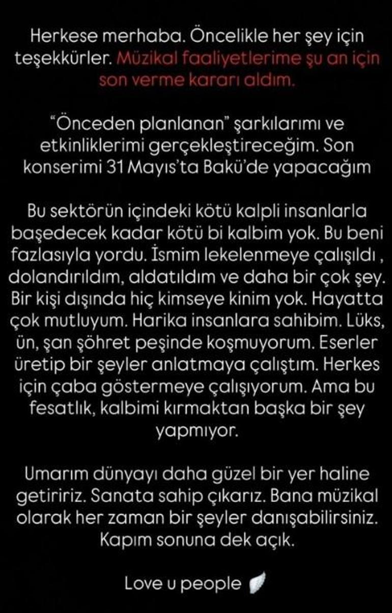 Manifest üyesi Minanın eski sevgilisi Anıl Emre Daldal müziği bıraktı Dolandırıldım, aldatıldım
