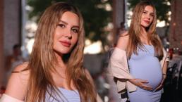 Bebeğinin cinsiyetini açıklamıştı! Eda Erol anne olmak için gün sayıyor