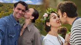Ünlü çift aşka geldi! Birce Akalay ve sevgilisinden romantik kare