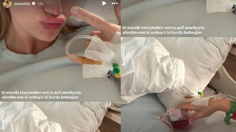 Apar topar ameliyata alınmıştı Danla Bilic son sağlık durumunu açıkladı