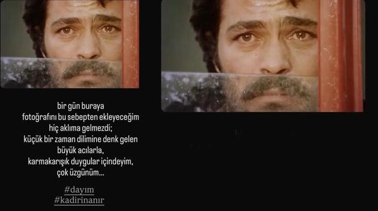 Dayısını ve annesini peş peşe kaybetti Soner Arıcadan duygu yüklü Kadir İnanır paylaşımı