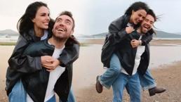 Yunanistan'da aşk tazelediler! Murat Dalkılıç ve Özgü Kaya çiftinden romantik tatil