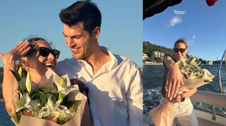 Survivor Damla Can evleniyor Sevgilisi Tolga Mendinin evlilik teklifine evet dedi