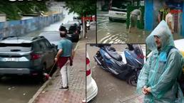İstanbul'da 'süper hücre' vurdu! Sağanak bastırdı, yollar göle döndü: Akşama kadar devam edecek