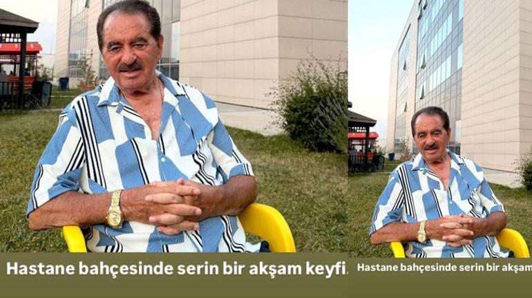 Hastanedeki tedavisi devam ediyor İbrahim Tatlıses son halini paylaştı