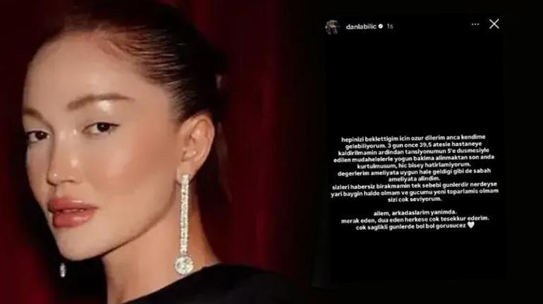 Hastanelik olmuştu Danla Bilic sağlık durumu hakkında ilk kez konuştu: Hiçbir şey hatırlamıyorum