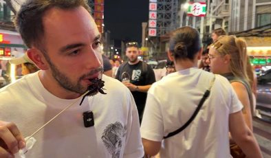 Kuralsız Sokaklar'da akrep menüsü! Tayland'ın sırlarını keşfetti