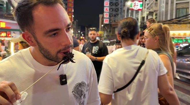 Kuralsız Sokaklar'da akrep menüsü! Tayland'ın sırlarını keşfetti