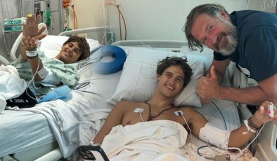 Survivor Yunanistan'da bacağını kaybetmişti! Stavros Floros hastaneden son halini paylaştı