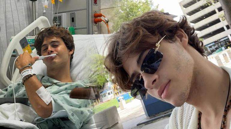 Survivor Yunanistanda bacağını kaybetmişti Stavros Floros hastaneden son halini paylaştı