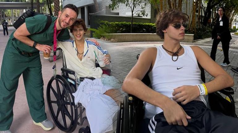 Survivor Yunanistanda bacağını kaybetmişti Stavros Floros hastaneden son halini paylaştı