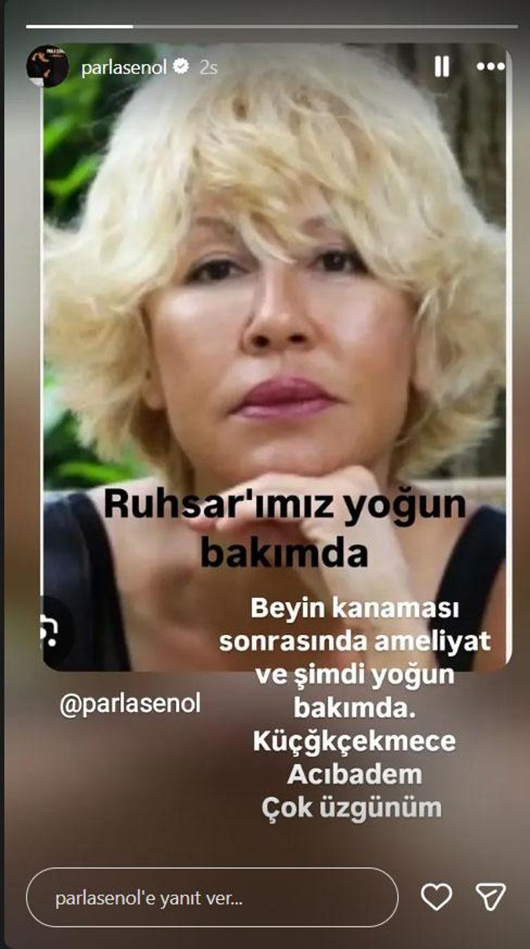 Usta oyuncu Ruhsar Gültekinden üzen haber Yoğun bakıma kaldırıldı